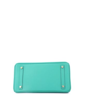 Birkin 30 Handbag Green Epsom with Gold Hardware