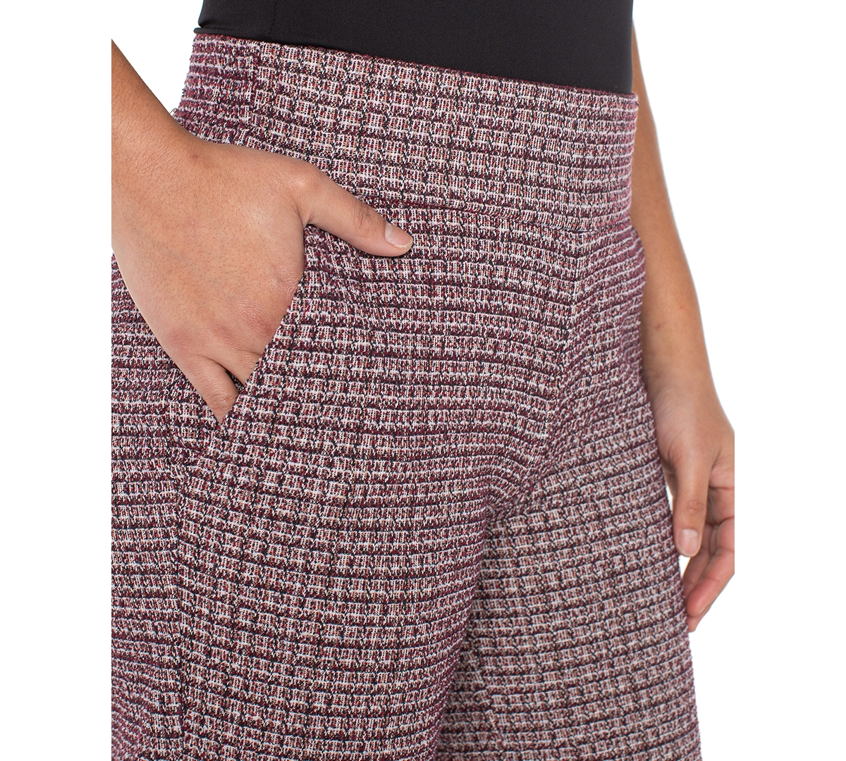 Liverpool Los Angeles Women's Mabel Stovepipe Leg Pull-on Cropped Pants In Multi