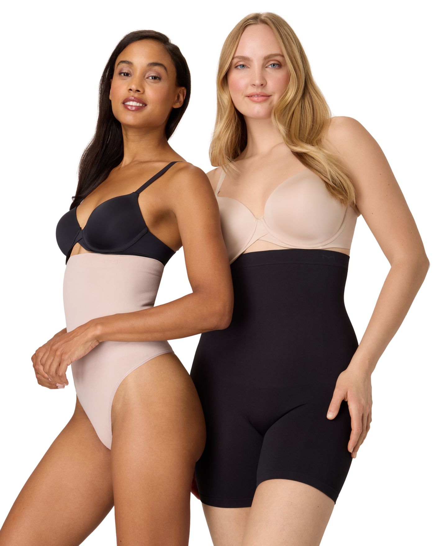 Maidenform Women's Seamless High Waist Thigh Slimmer DMS839, цвет: Чёрный — фото 5