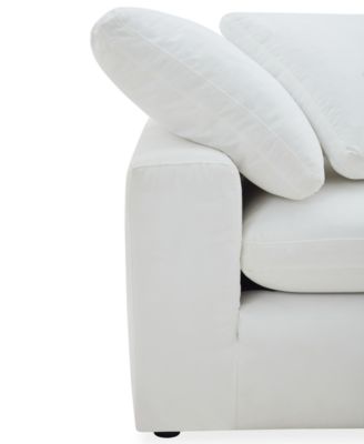 Fog 5-Pc. Fabric L-Sectional Ottoman End Sofa Set