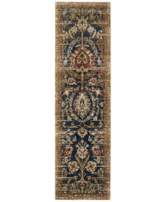 Karastan - Spice Market Charax Gold 2'4" x 7'10" Runner Rug