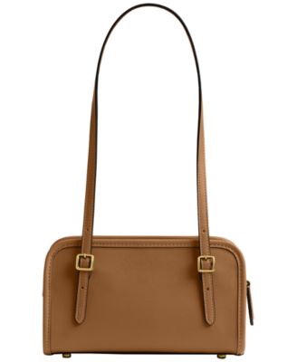 Swing Zip Mini Leather Shoulder Bag 20