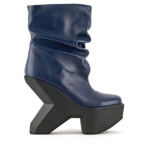 Женские ботинки United Nude Boulder Slouch Boot, цвет: Полуночный синий