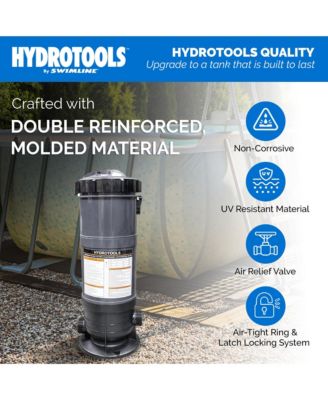 HydroTools 50 Sq Ft Sure Flo Cartridge Pool Filter Tank and Elements