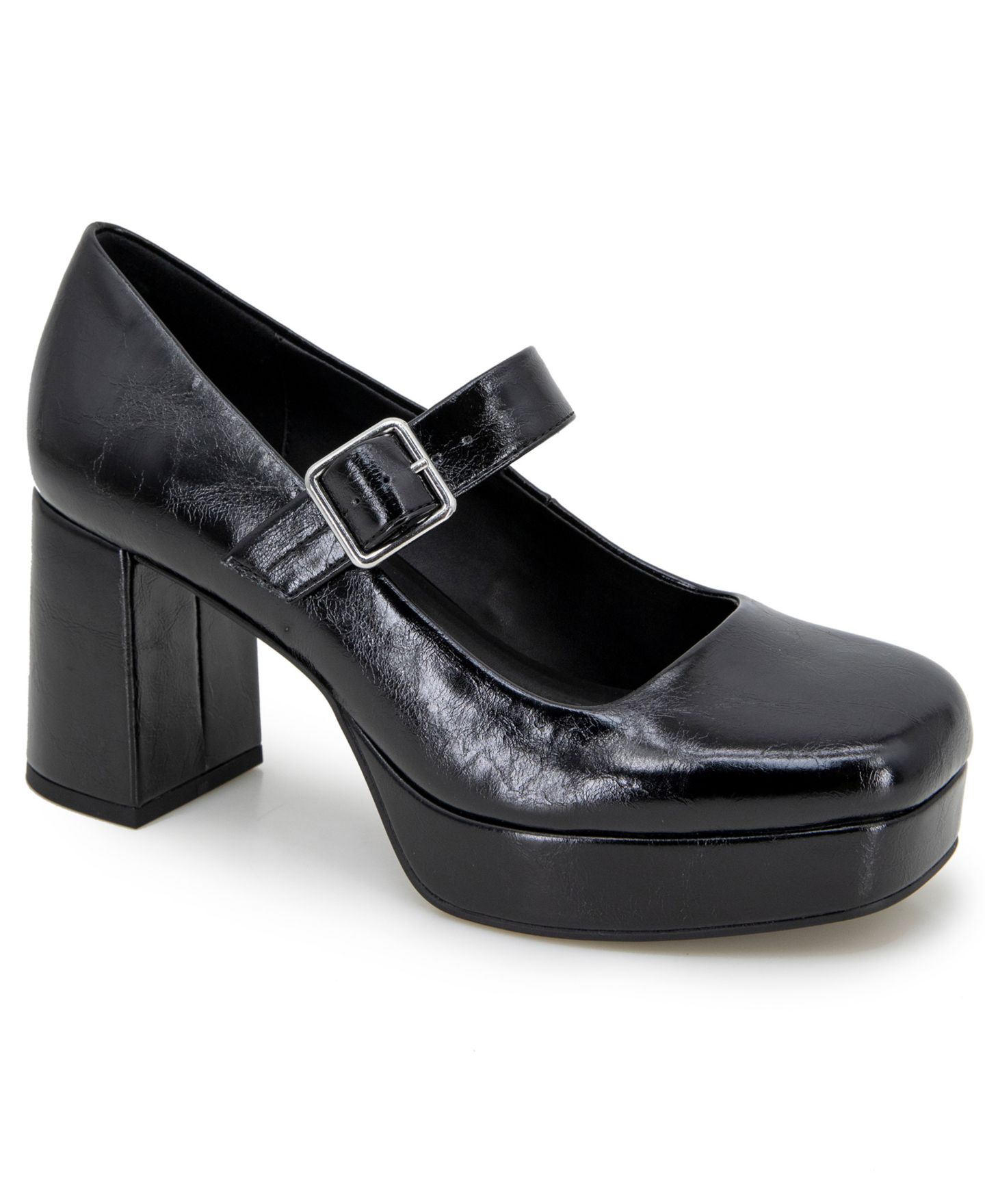 Женские туфли Kenneth Cole Reaction Klair Platform Mary Jane Pumps, цвет: Чёрный — фото 1