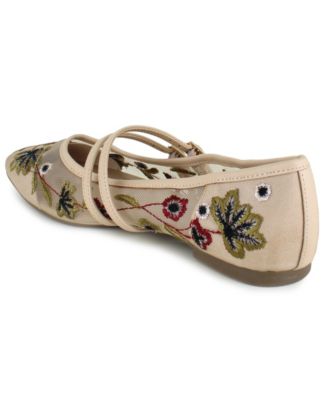 Malibu Nites Mary-Jane Ballet Flats