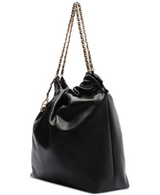 Elizabeth Extra Large Leather Bucket Handbag