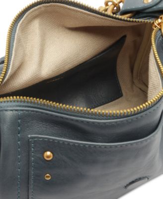 Gio Medium Chain Strap Leather Shoulder Handbag