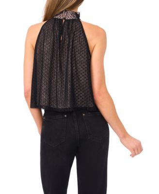 Women's Flowy Halter Sleeveless Top