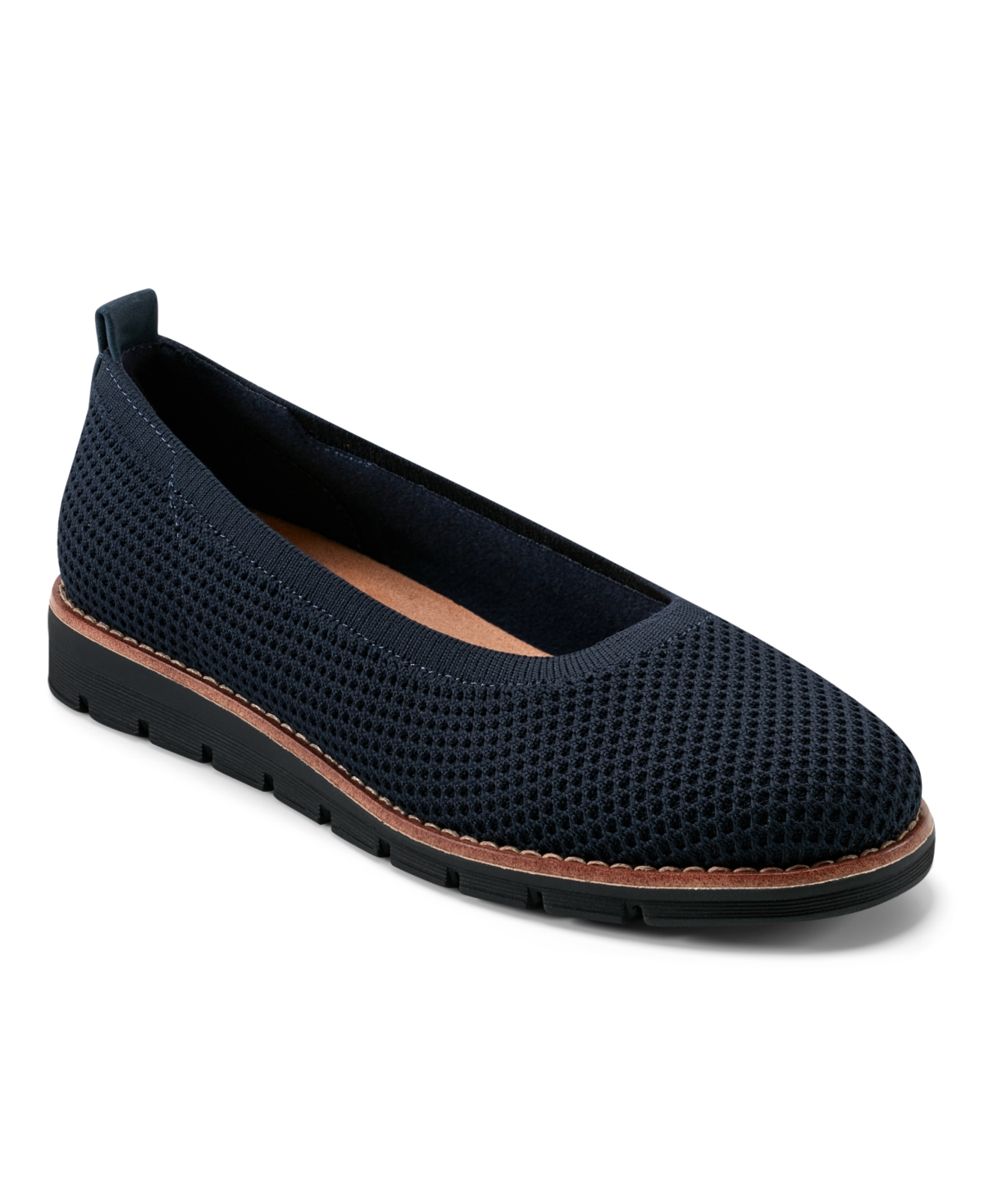Easy Spirit Women's Kellina Eflex Lightweight Slip-on Flats In Blue