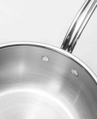 Stainless Steel 6-Pc. ProBond Forged Brushed Clad Cookware Set