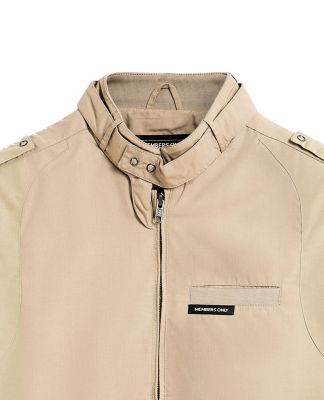 Men's Classic Iconic Racer Jacket (Slim Fit