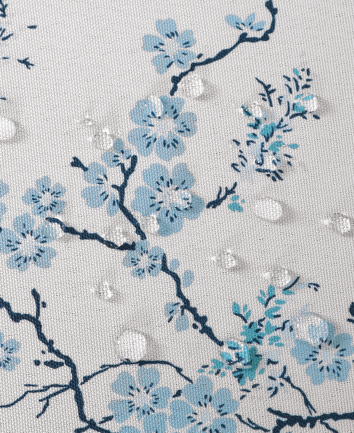 Laura Ashley Easy Care Pattern Tablecloth, 60" X 102" In White