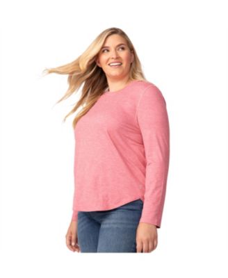 Women's Plus Size Cloud Knit All Day Crew Neck Top