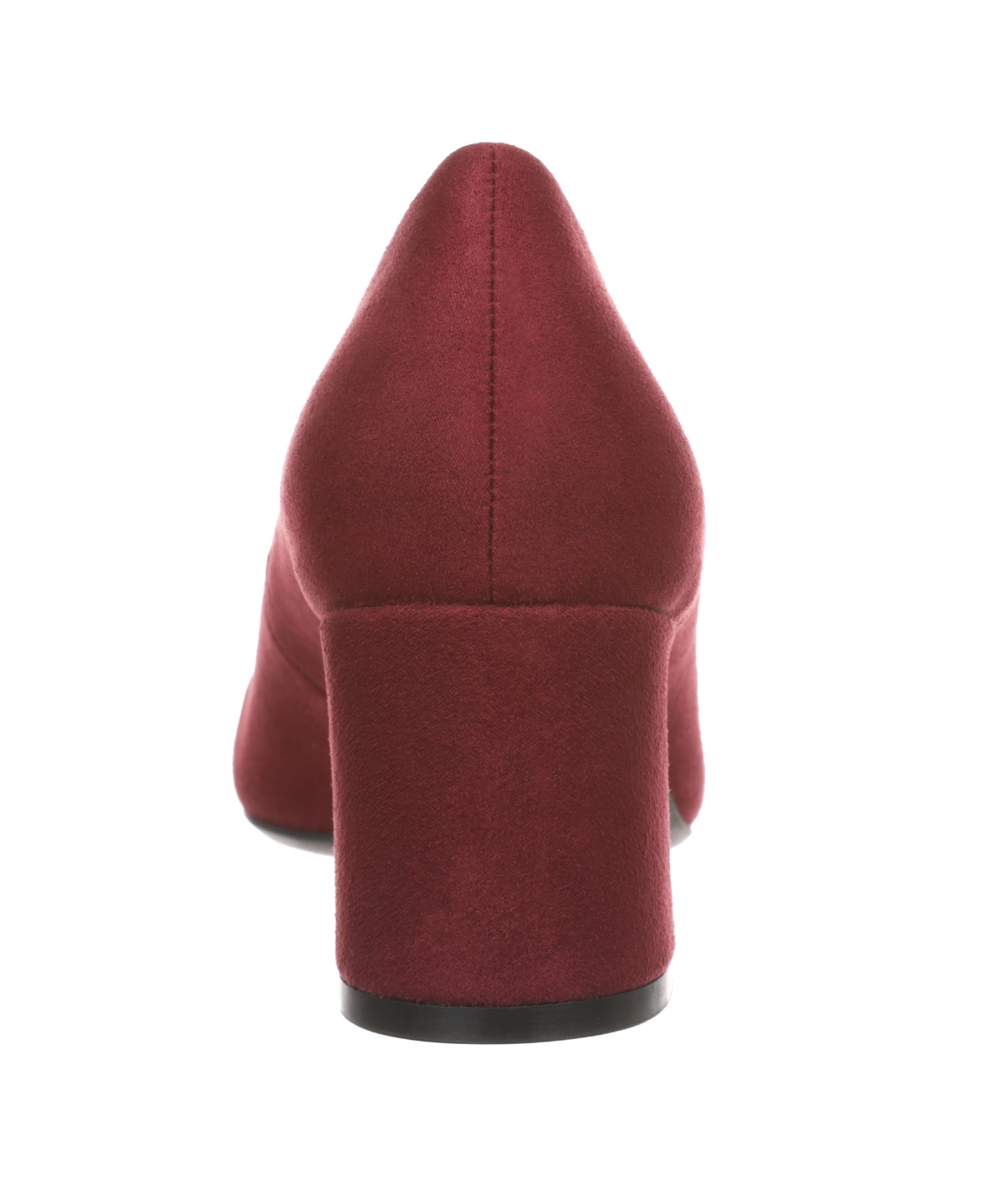 On 34th Toulla Mid Block Heel Pumps, Macy's Exclusive In Burgundy