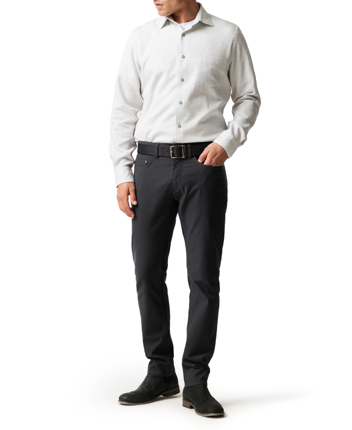 Rodd & Gunn Airtex Sports Fit Shirt In White