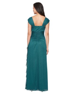 Petite Cowl Neck Long Dress