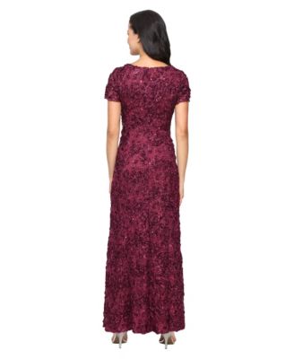 Petite Soutache Sequin A-Line Dress