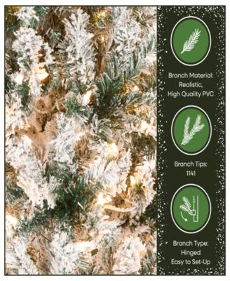 National Tree Acacia Artificial Christmas Tree, 9 ft.