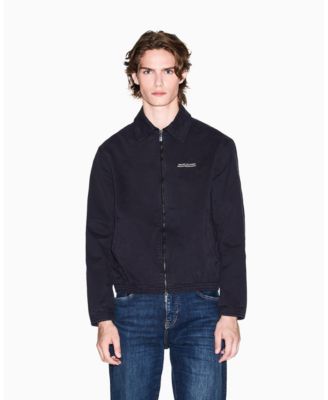 Men's Washed Graphic Coat