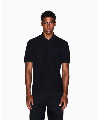 Men's AX Box Mercerized Cotton Pique Polo Shirt