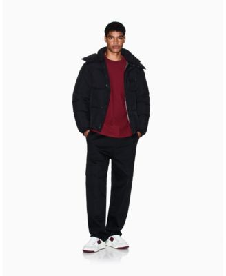 Men's Mercerized Jacquard Allover Logo T-Shirt