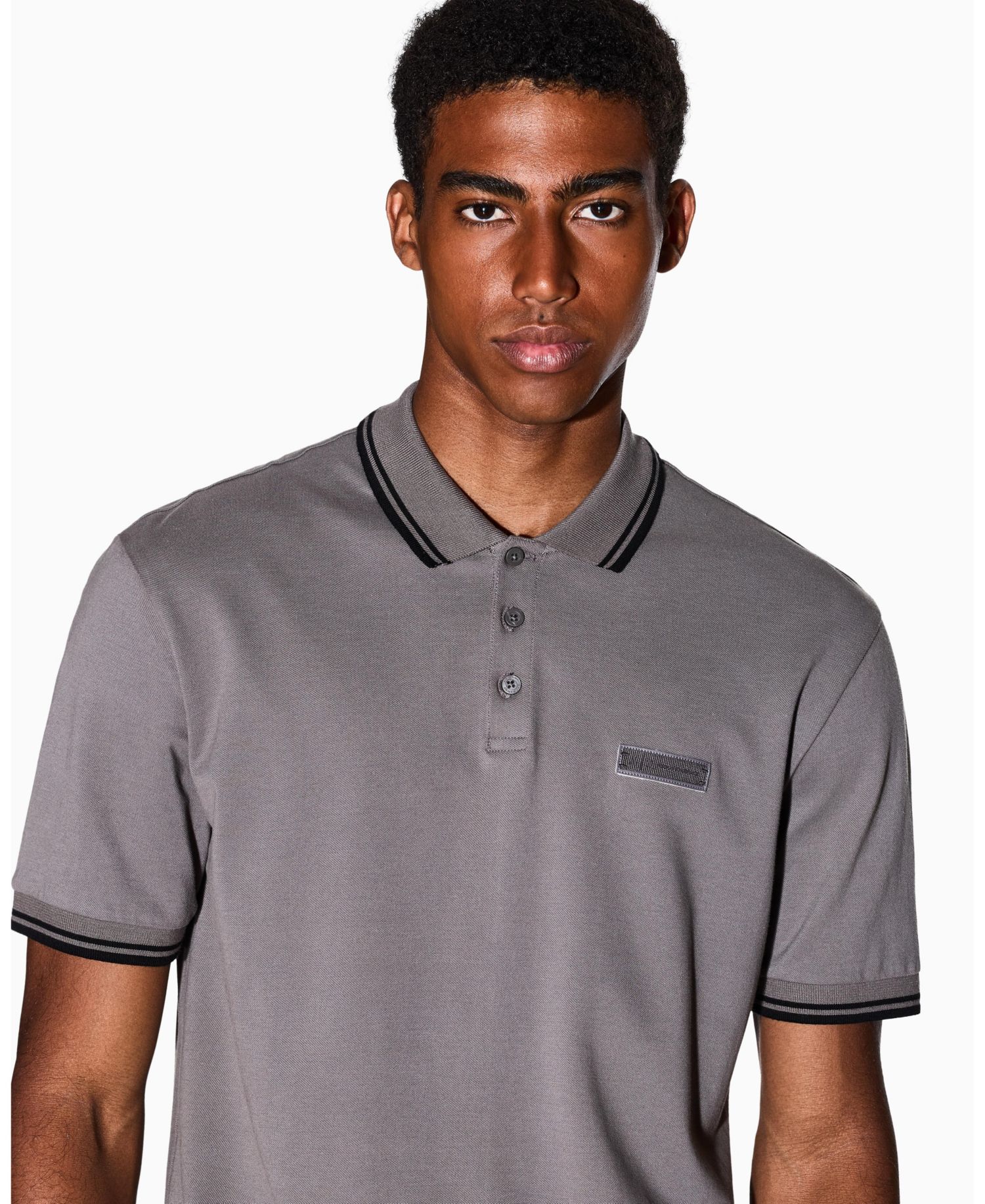 Men's Cozy Lab Pique Collar Tipping Polo Shirt