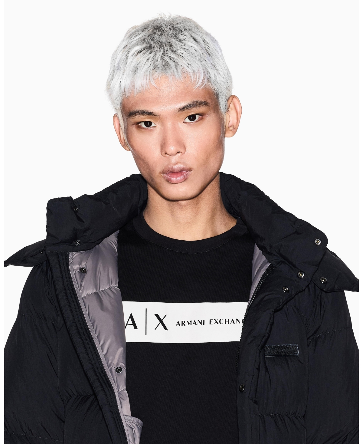 A|X Armani Exchange Men's Wording Graphic T-Shirt
