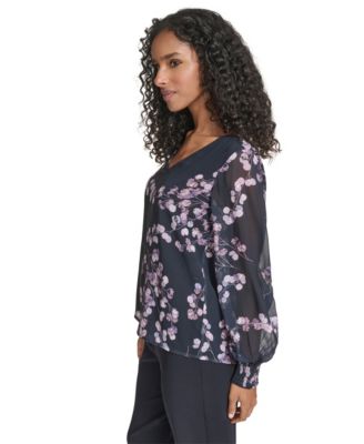 Women's Printed Long Sleeve Top
