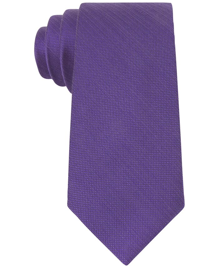 Michael Kors Michael Kors Luxe Variation Solid Slim Tie - Macy's
