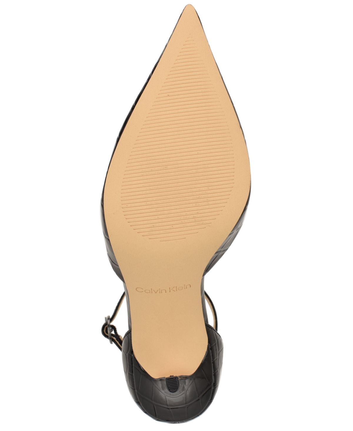 Calvin Klein Women's Olettia Ankle Strap Stiletto Pumps In Black