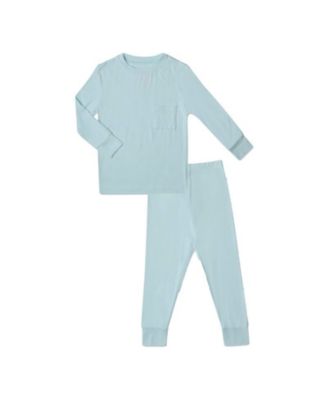 Emerson Fitted Long Sleeve Two-Piece Pajamas