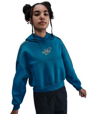 Girls' 7-16 Sportswear Boxy Long-Sleeve Hoodie