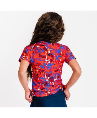 Little Girls Surfer Swim Top