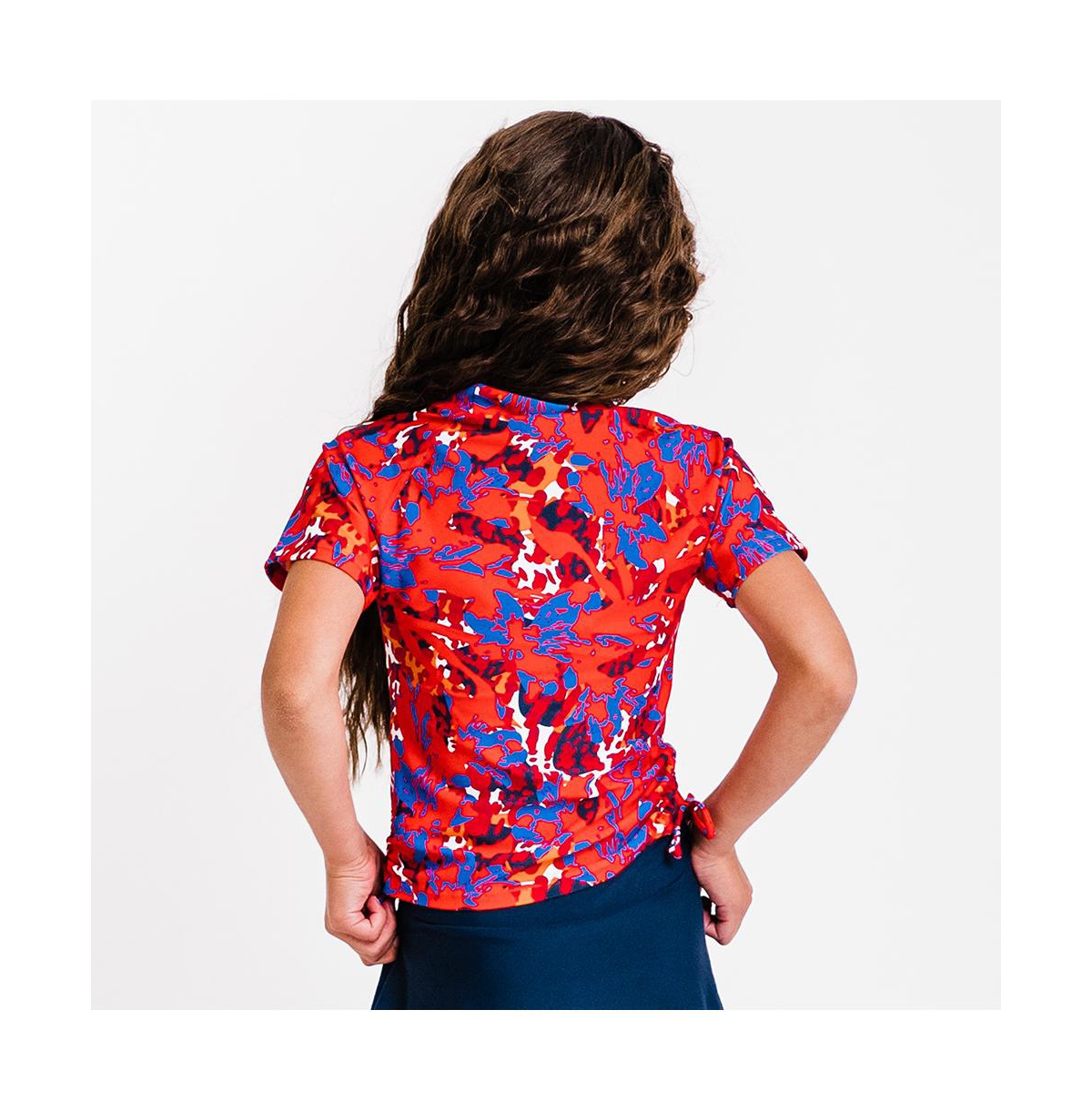 Calypsa Little Girls Surfer Swim Top