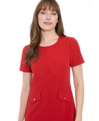 Women's Short-Sleeve Mini Dress