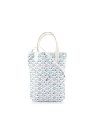 Mini Poitiers Tote Claire Voie Coated Canvas