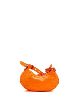 Small Le Cagole Giant Studs Shoulder Bag Embossed Leather