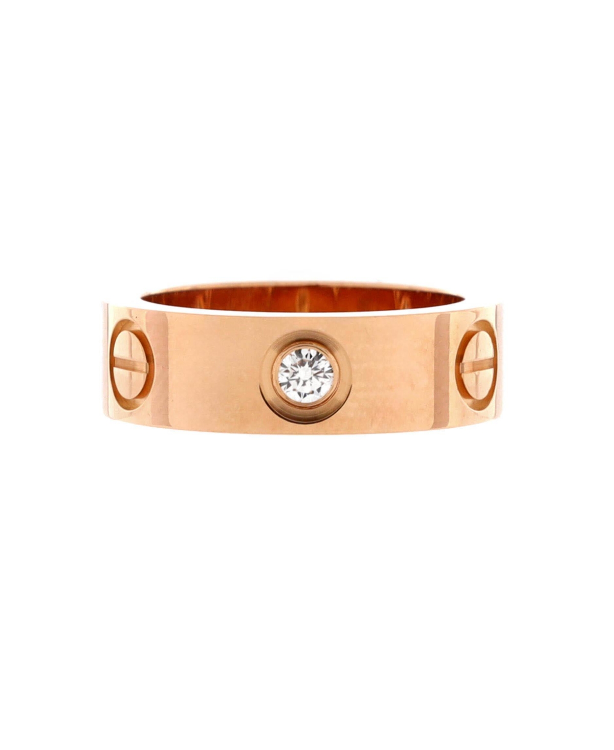 Pre-Owned Cartier Love 3 Diamonds Band Ring