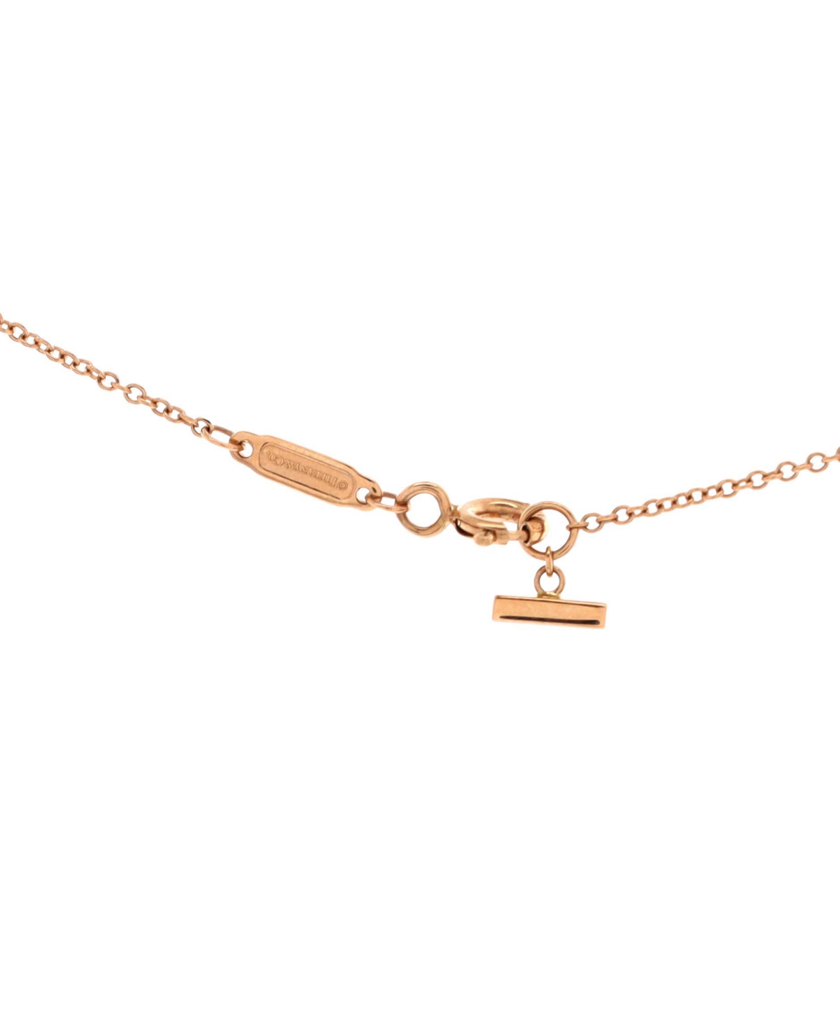 Pre-Owned Tiffany & Co. T Smile Pendant Necklace