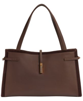 Taylin Box Tote Handbag