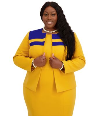 Seam Women's Crewneck Stripe Detail Sheath Dress