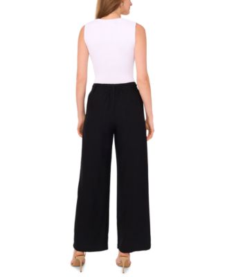 Women's Tied Straight-Leg Trousers