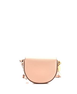 Small Frayme Flap Shoulder Bag Faux Leather