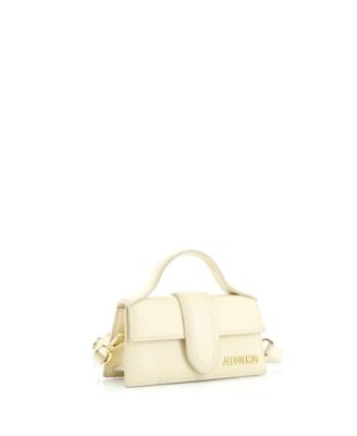 Le Bambino Top Handle Flap Bag Leather