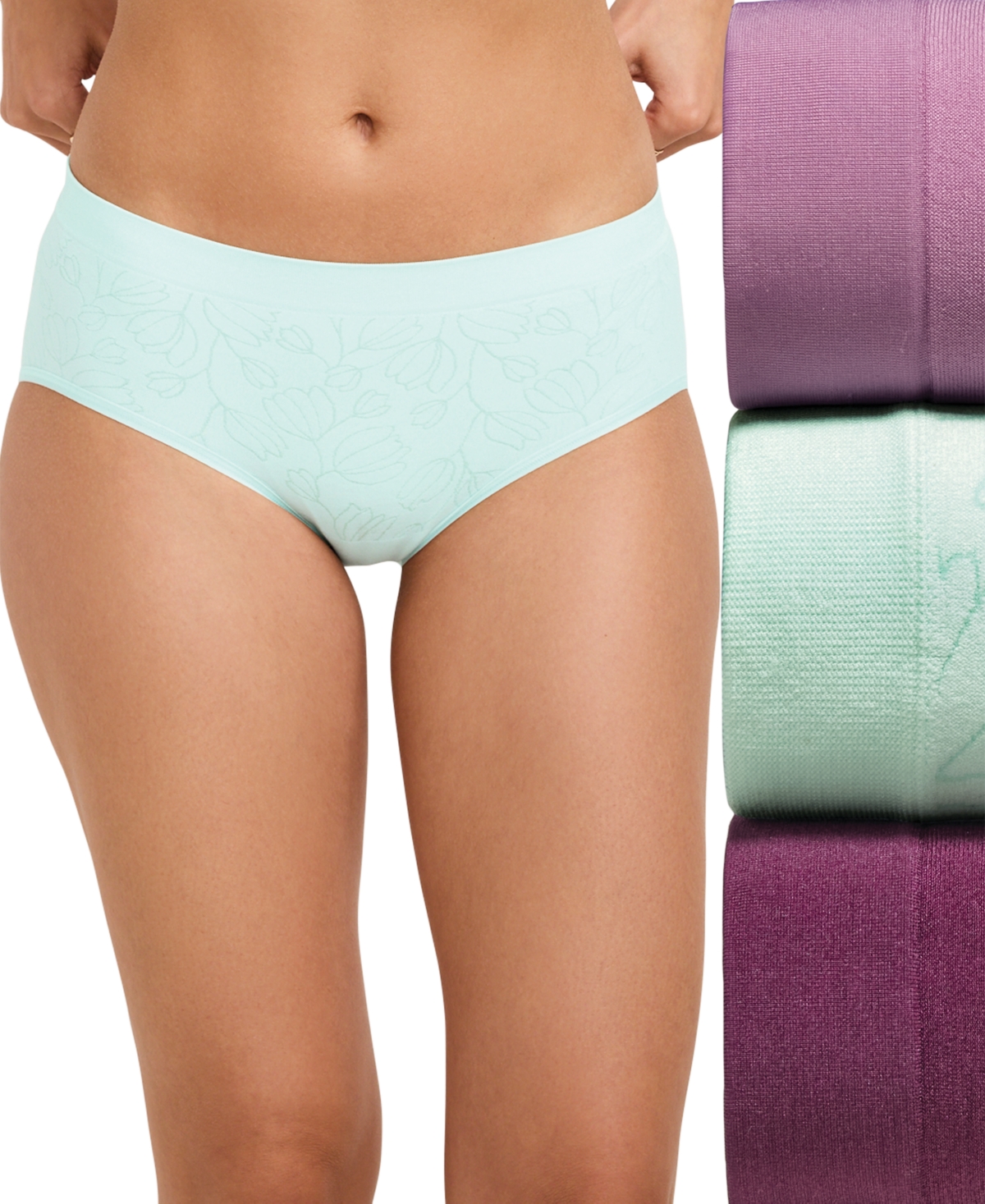 Jockey Women's Seamfree Hipster 3-Pack Underwear 4391