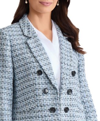 Women's Double Breasted Long-Sleeve Jacket