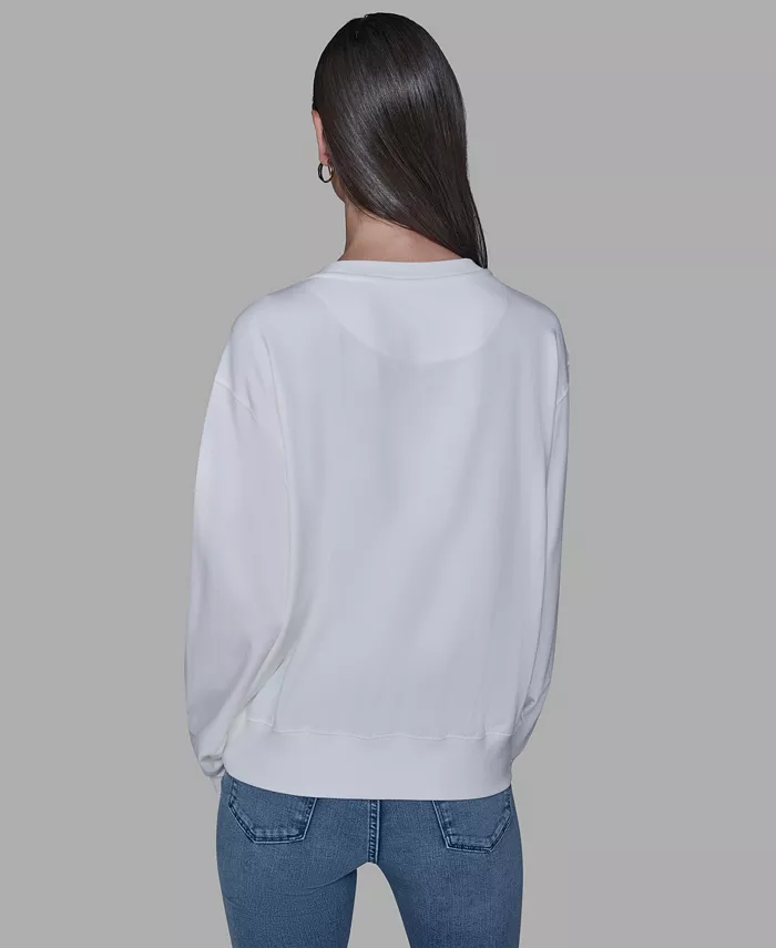 Women's Emoji Choupette Detail Sweater - thumbnail 5