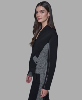 Women's Front Zip Bomber Jacket