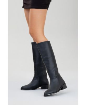 Svetlo Back Zip Knee High Boot (Women